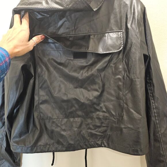 NWOT Poster Girl Light Weight Hooded Jacket Size Large - Picture 6 of 9